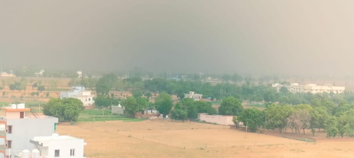 Relief from clouds, humidity troubled
