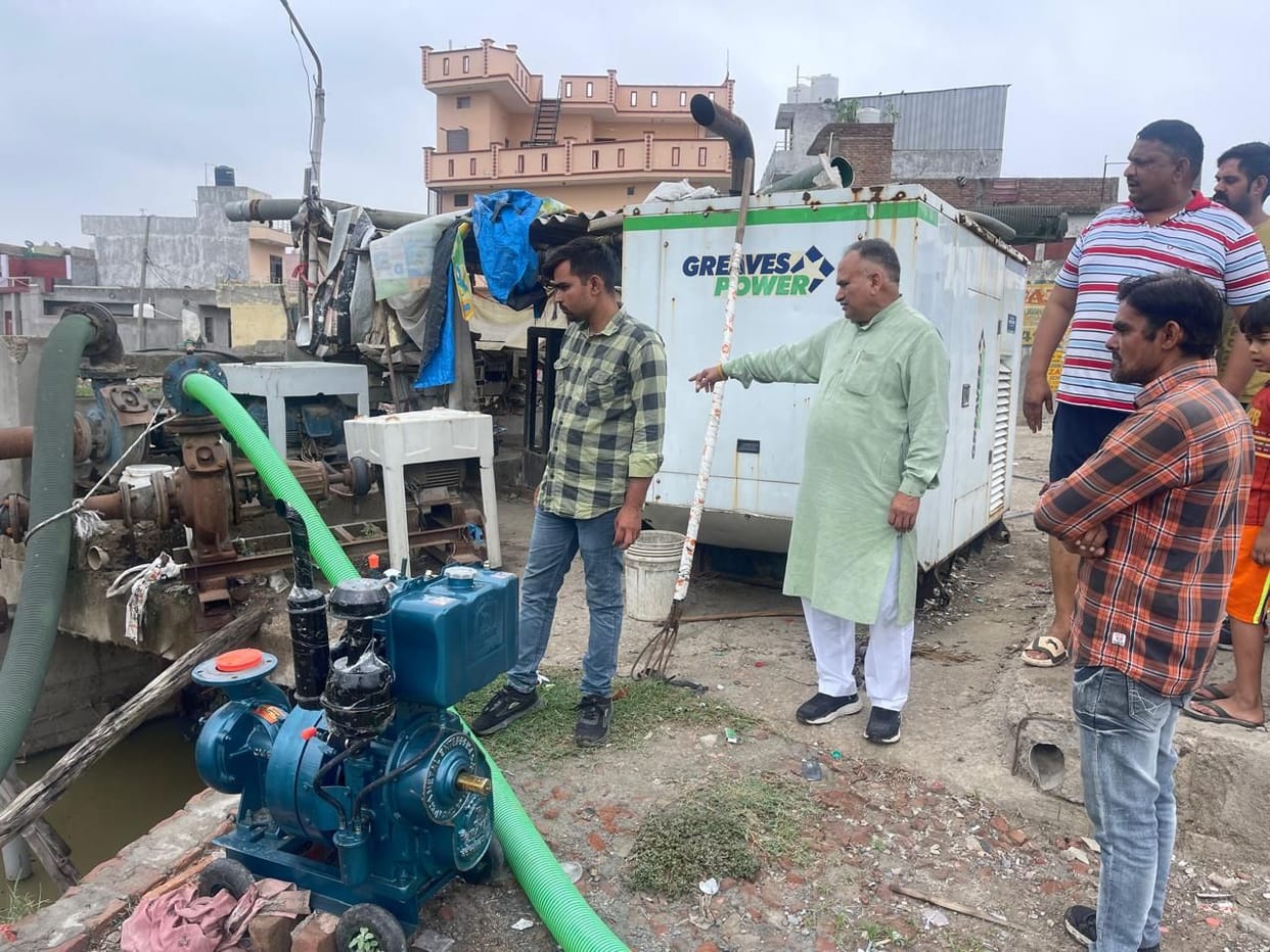 Arrangements at disposal pumps are bad, corporation's preparation for water drainage is incomplete