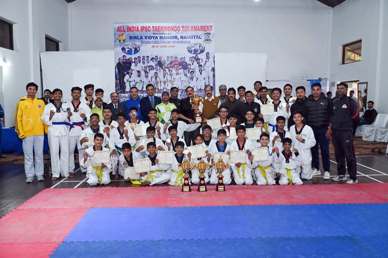 Birla Vidya Mandir won All India IPSC Taekwondo Championship