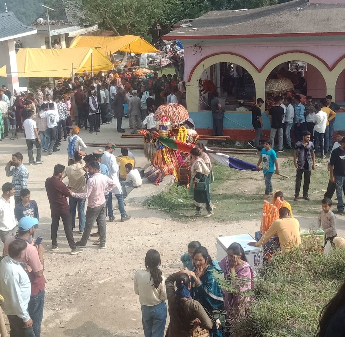 Grand meeting of Gods and Goddesses with Bada Dev Kamrunag