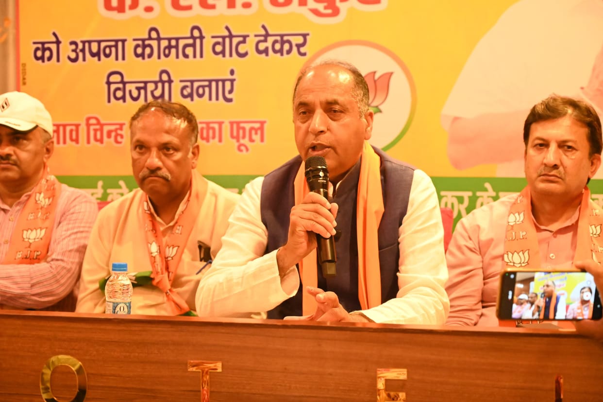 Congress candidate from Nalagarh 

There are 132 cases registered against: Jairam Thakur