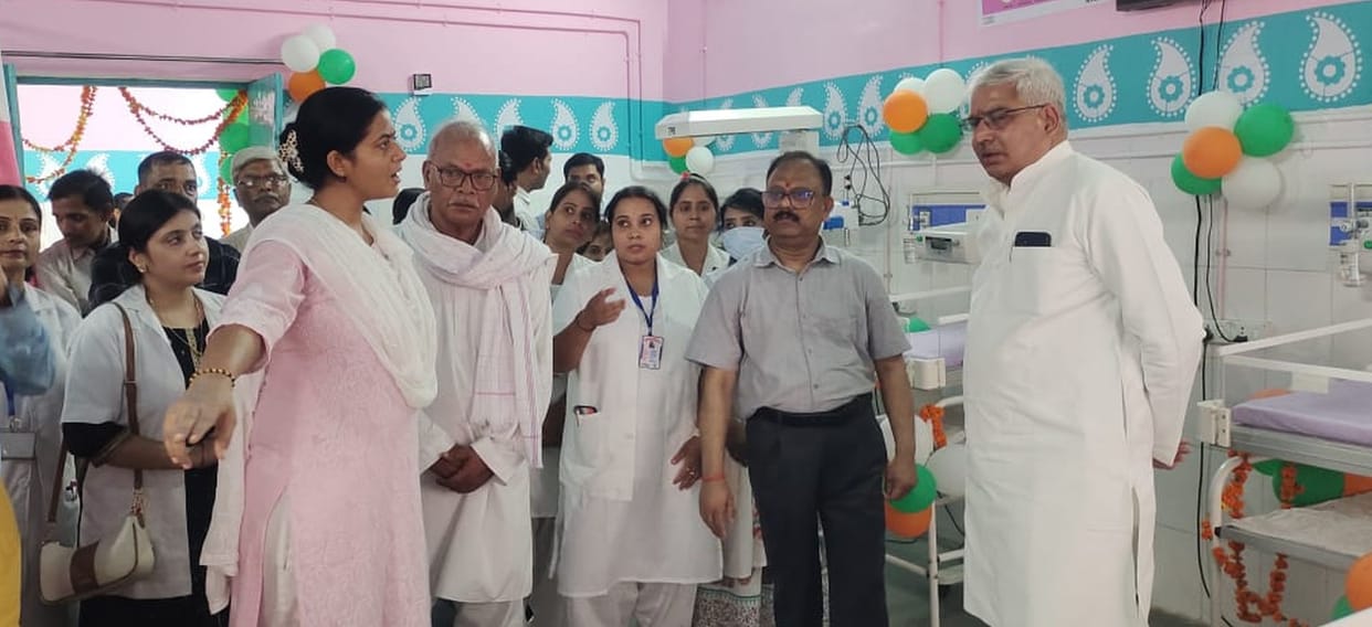 Now better facilities for treatment of newborns will be available in the district