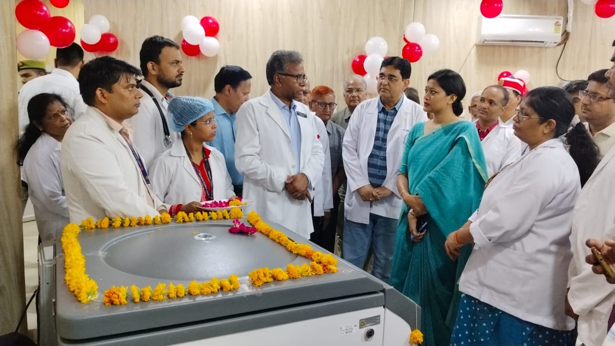 Blood separator unit started in the district hospital