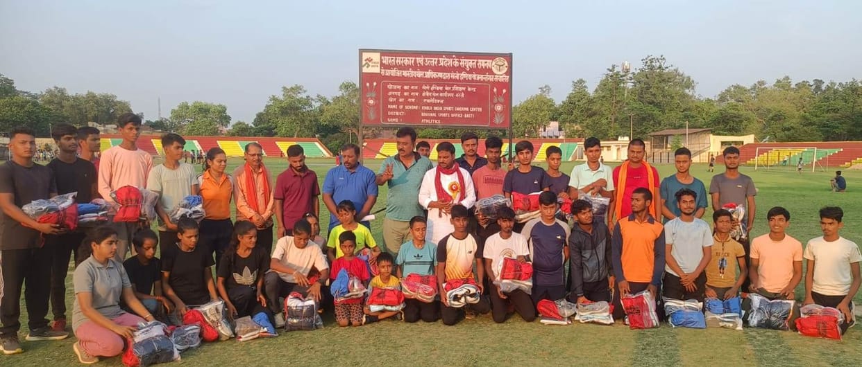 29 players received sports kits from Khelo India