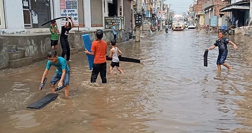 20 minutes of rain exposed the drainage system