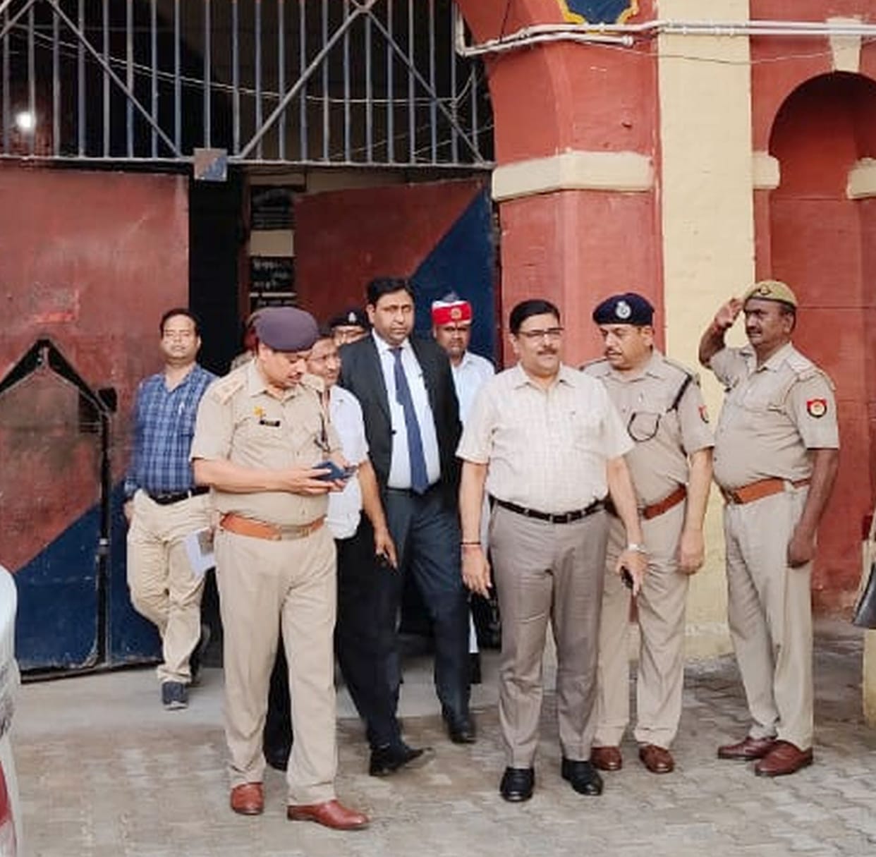 DM inspected the district jail