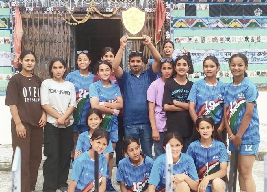 Under-19 section level sports competition of girl students was organized at Government Senior Secondary School, Arsu, Nirmand.