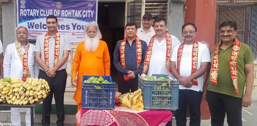 Sushil Gupta becomes Rotary Club President