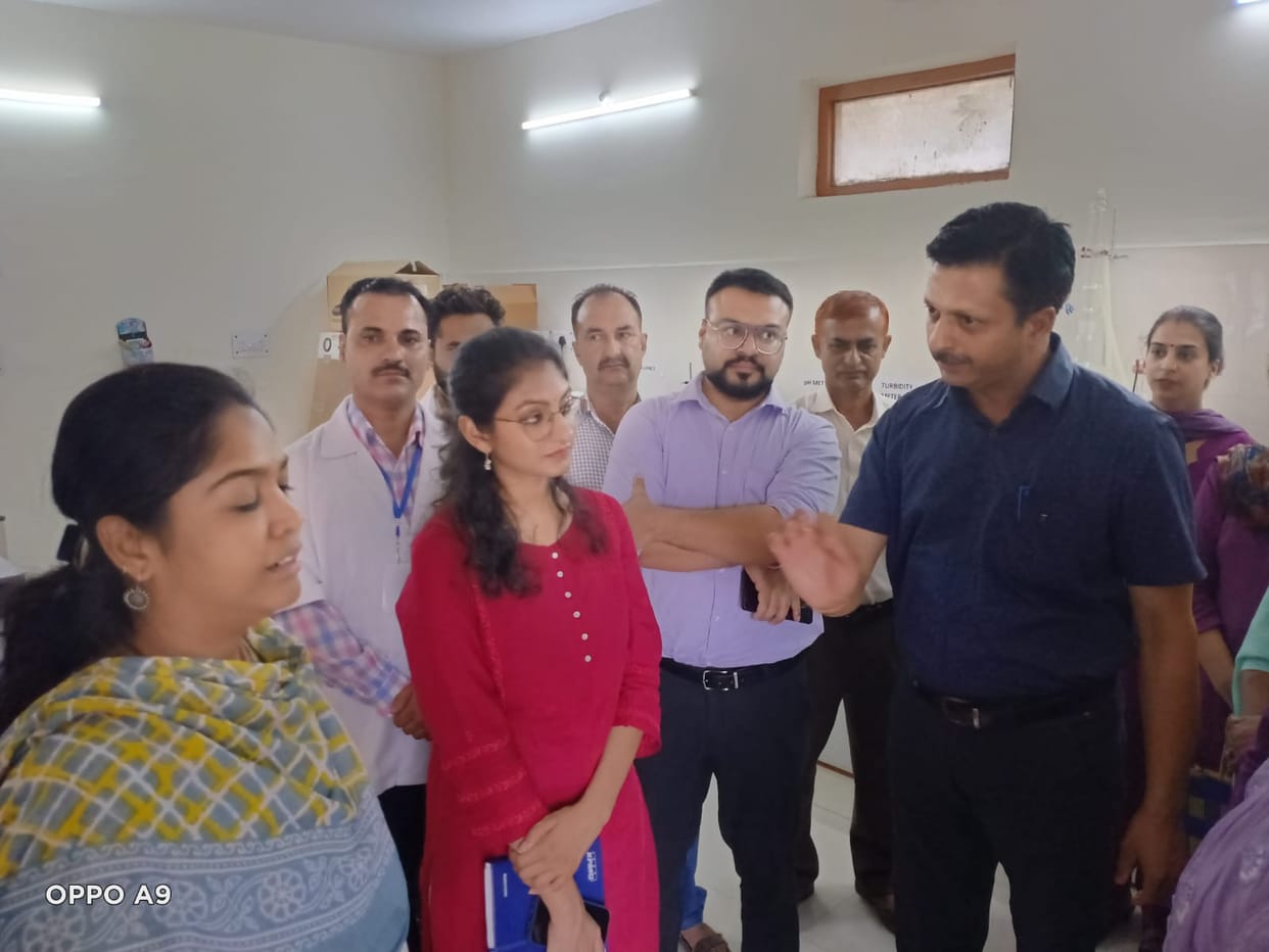 water scheme work in rajgargh is wel