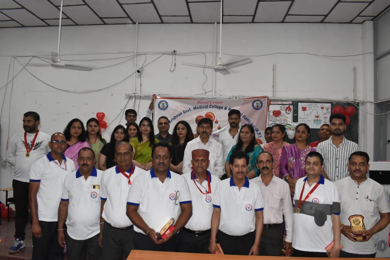 One time donation of blood can save the lives of three patients: Dr. Bharti