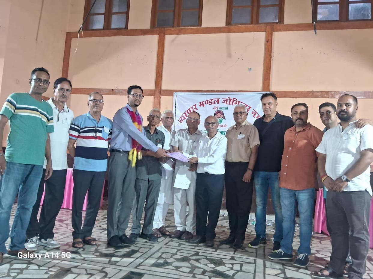 Bhaskar Gupta becomes President of Jogindernagar Business Board