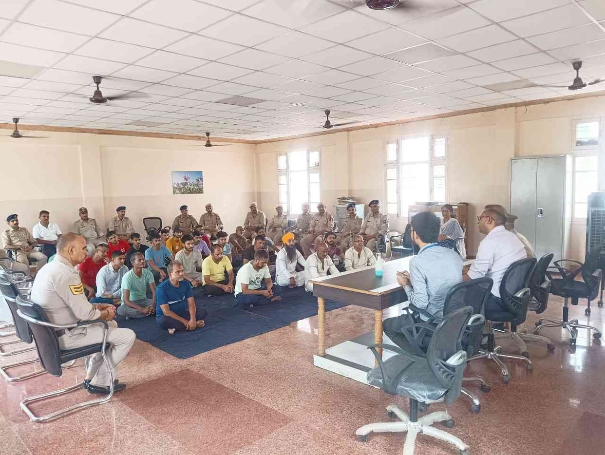 The prisoners were informed about the three new laws that have been changed.