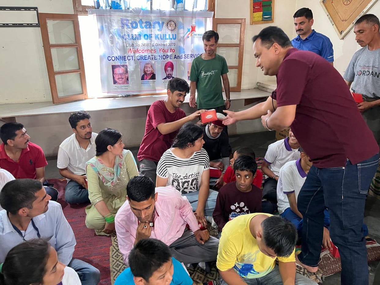Annapurna Day celebrated with special children of Nav Chetna