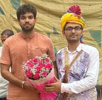Sahil got 48th rank in HCS exam, took out a procession