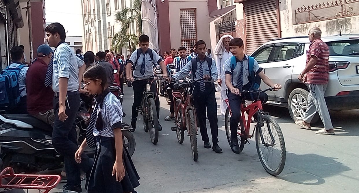 Raunak returned to open school, attendance was around 50 percent on the first day