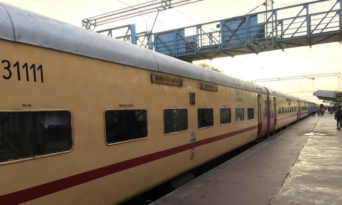 Mumbai Central-Amritsar special train will run on Delhi-Bathinda route