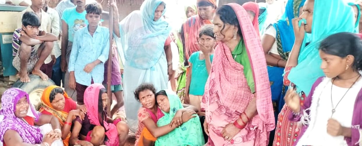 Child dies by drowning in flood water filled in house