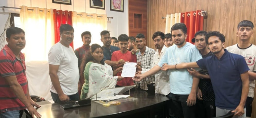 Demand for improvement of Dashaithal playground