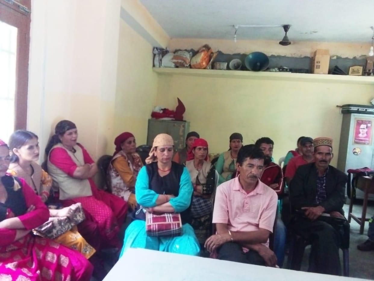 Rampur and Nirmand Subdivision, Kisan Sabha, Rampur Bushahr