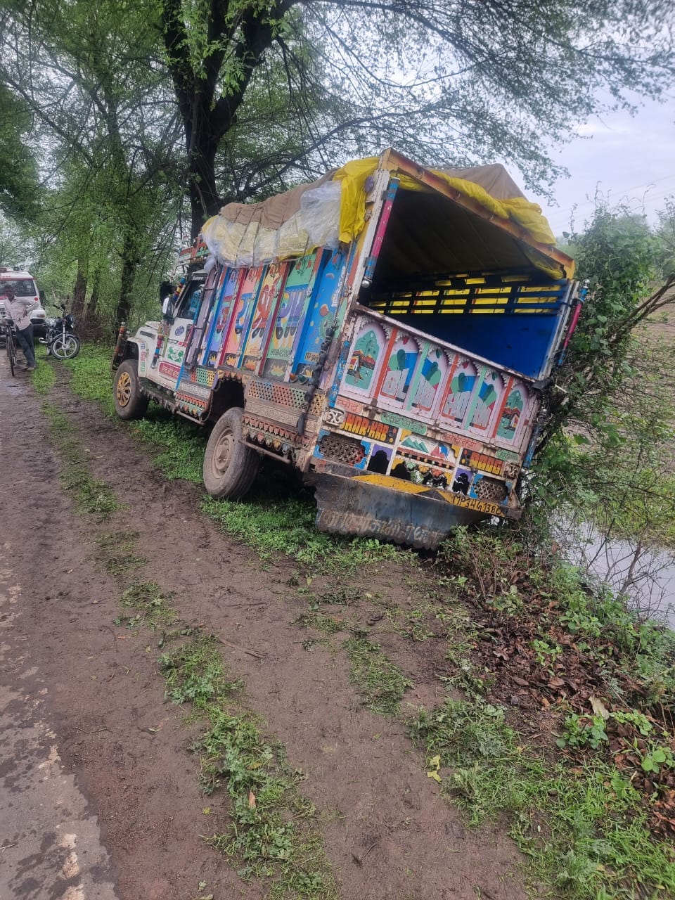 Bansal family's pickup vehicle returning from niece's Lagoon program collided with a tree