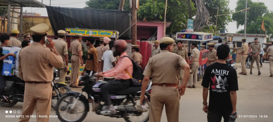 Encroachment removed from main road, chaos created