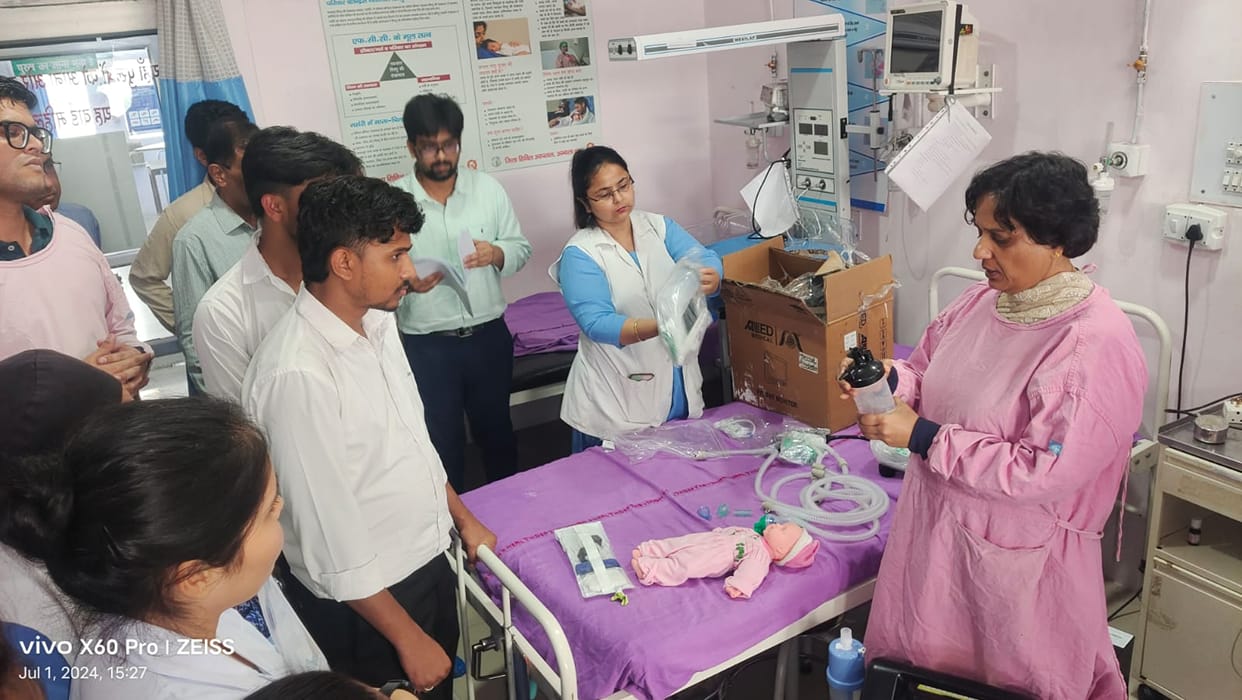 CPAP machines will be installed soon, newborns will not be referred