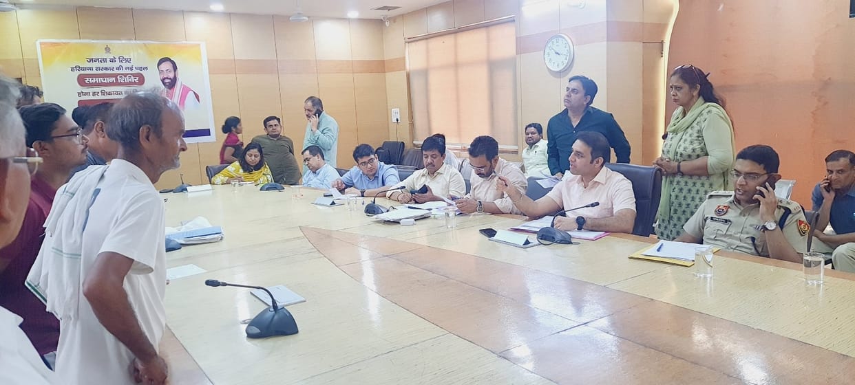 142 complaints came in Samadhan camp