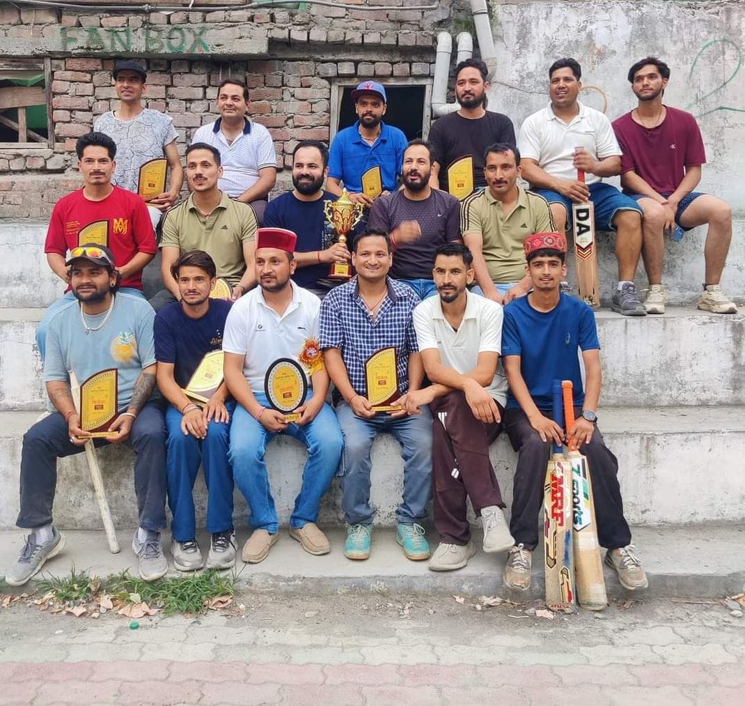 Balichowki team became winner in cricket competition
