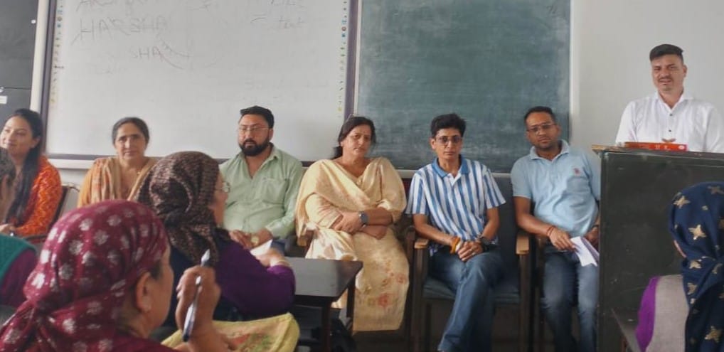 An awareness program was organized in Chaupal under the Indian Judicial Code week.