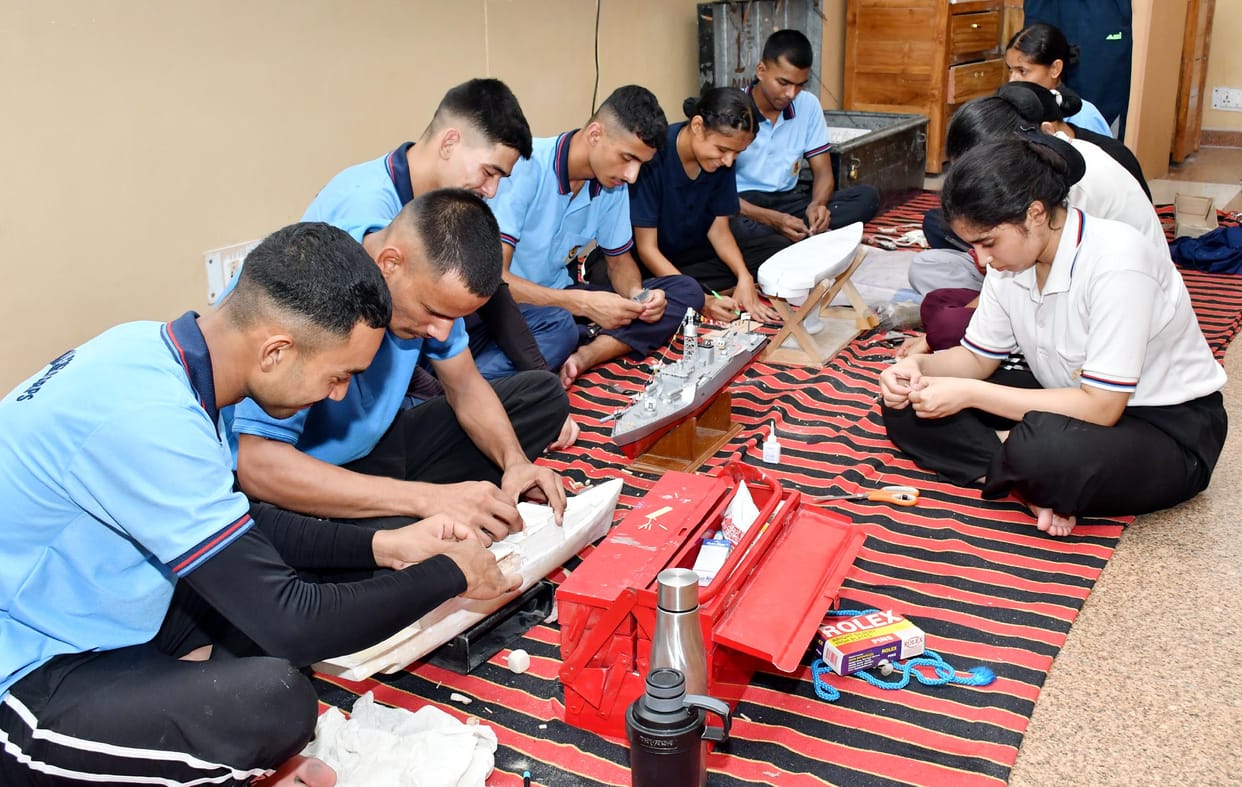 Information about ship modeling given to NCC cadets
