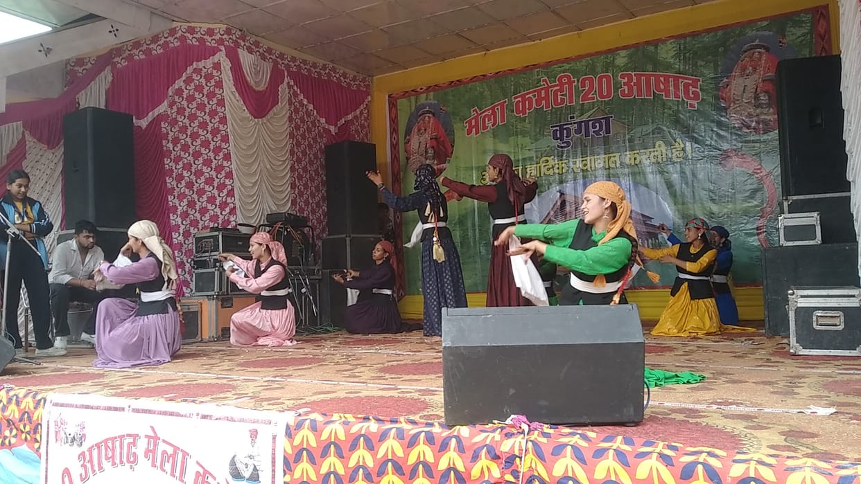 Beas Ashadh fair of Kungash begins with grand procession of the deity