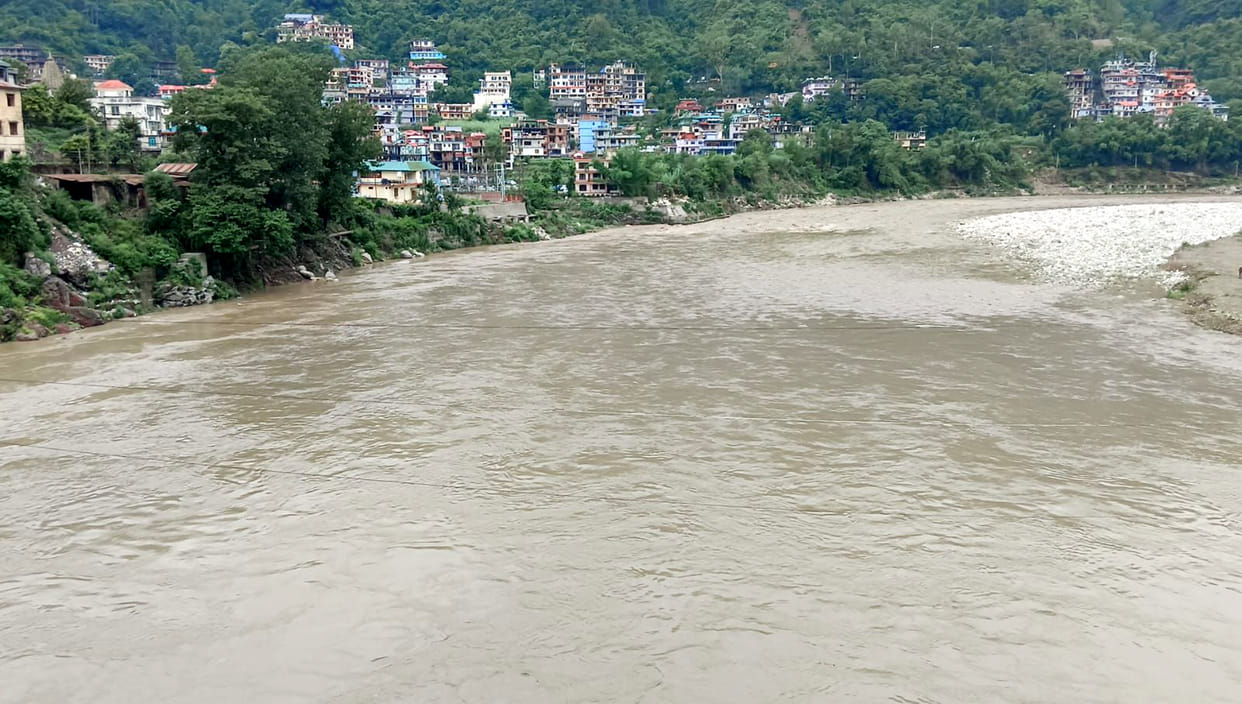 Highest rainfall in Mandi district in two days
