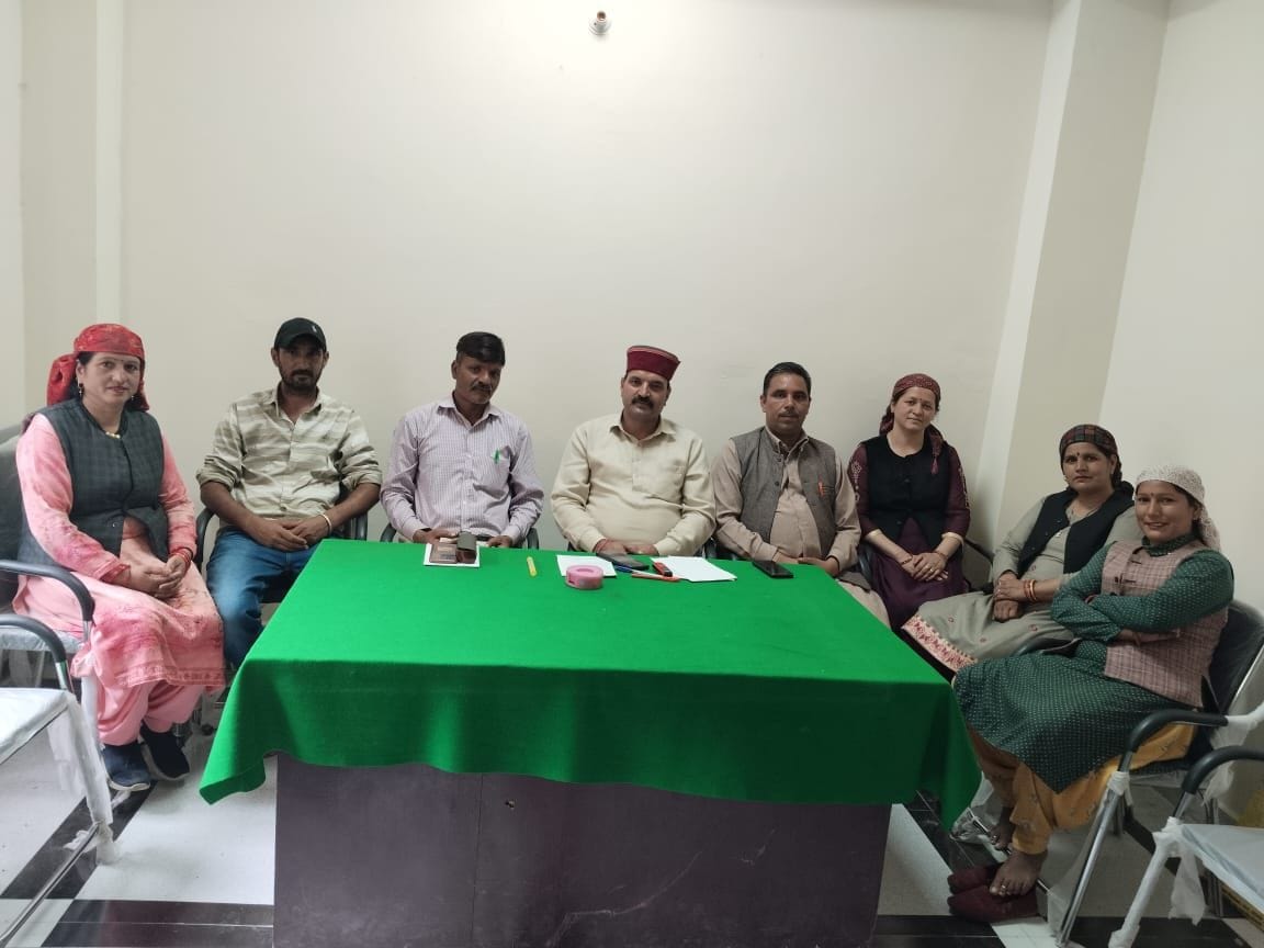 Special meeting of Sholi Panchayat of Nankhadi tehsil, demand for appointment of secretary, Rampur Bushahr.