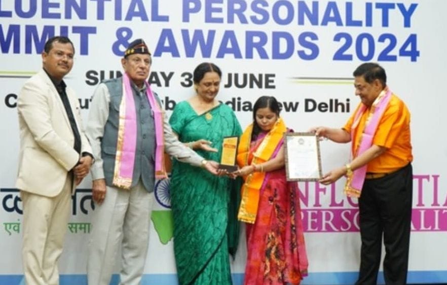 Shipra of Lakhimpur is making children brilliant...got honour.