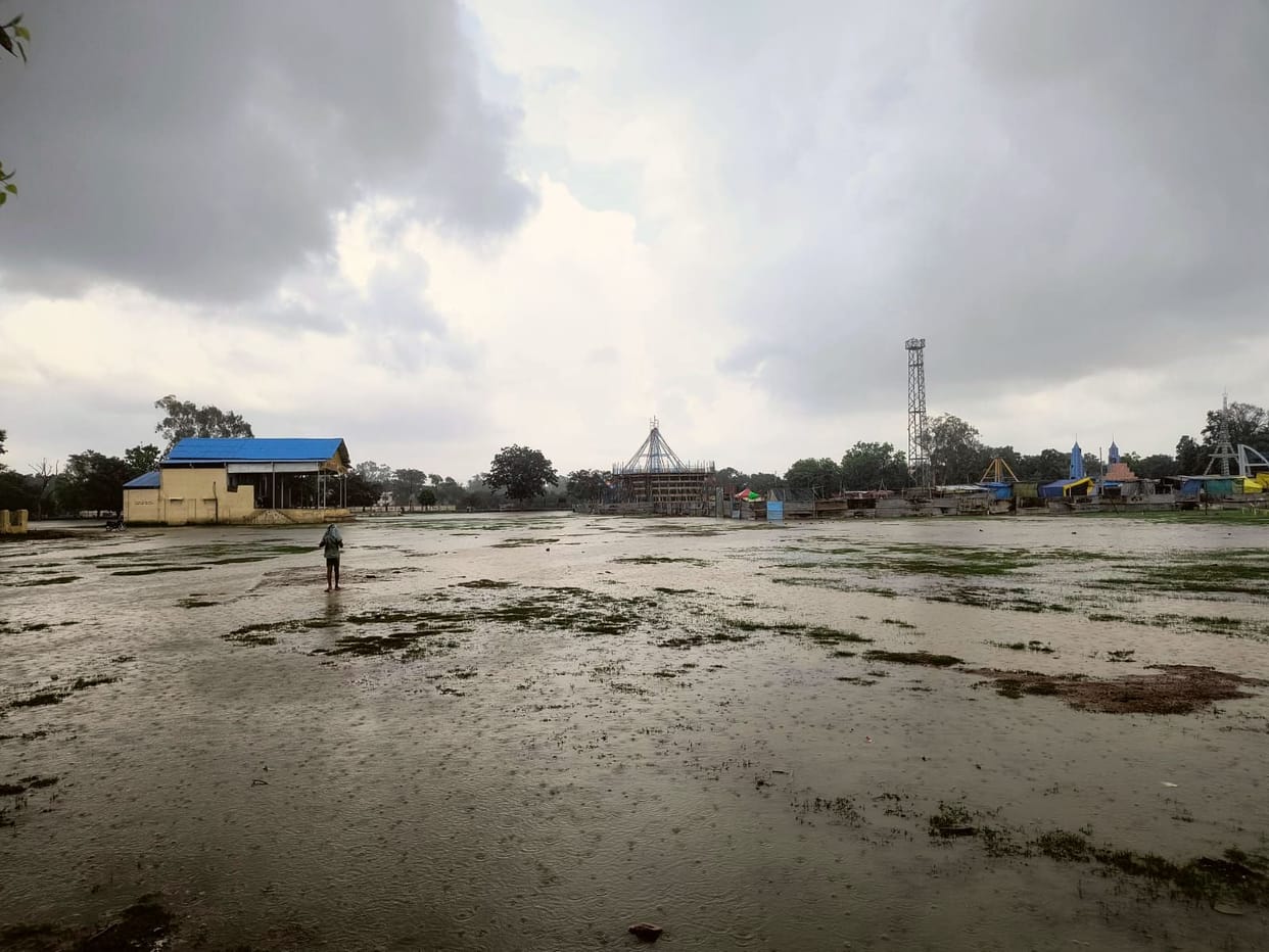 Weather pleasant due to 34.6 mm rain, humidity increased due to sunshine in the afternoon