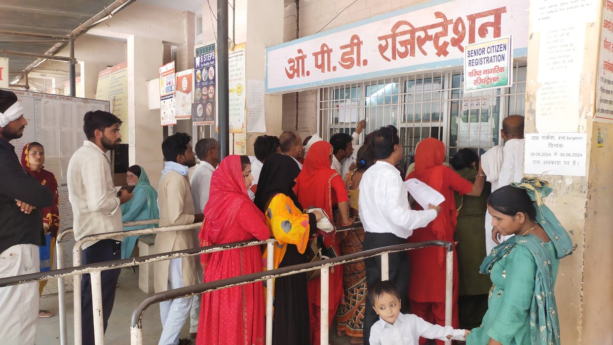 Treatment of Ayushmann characters started again in panel hospitals after three days.
