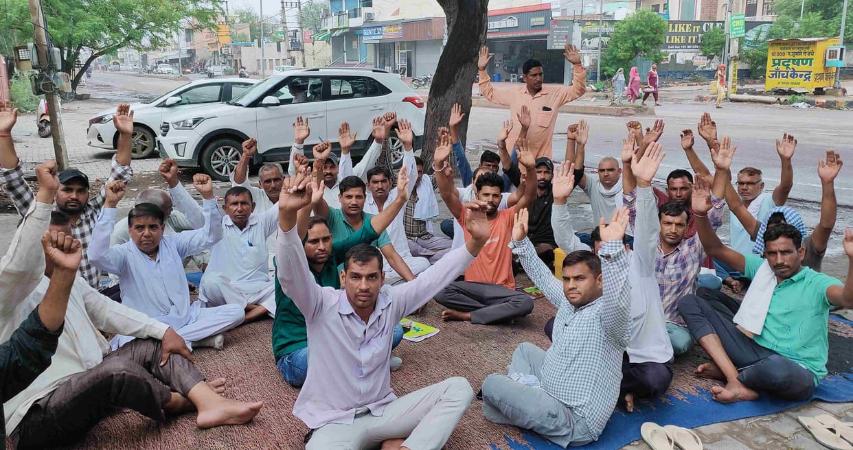 Talks with sub-divisional engineer failed, agitation will continue