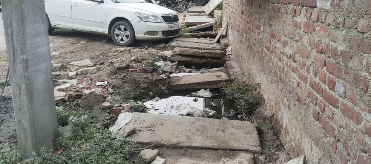 The work done in cleaning the drains, the administration is getting it done again.
