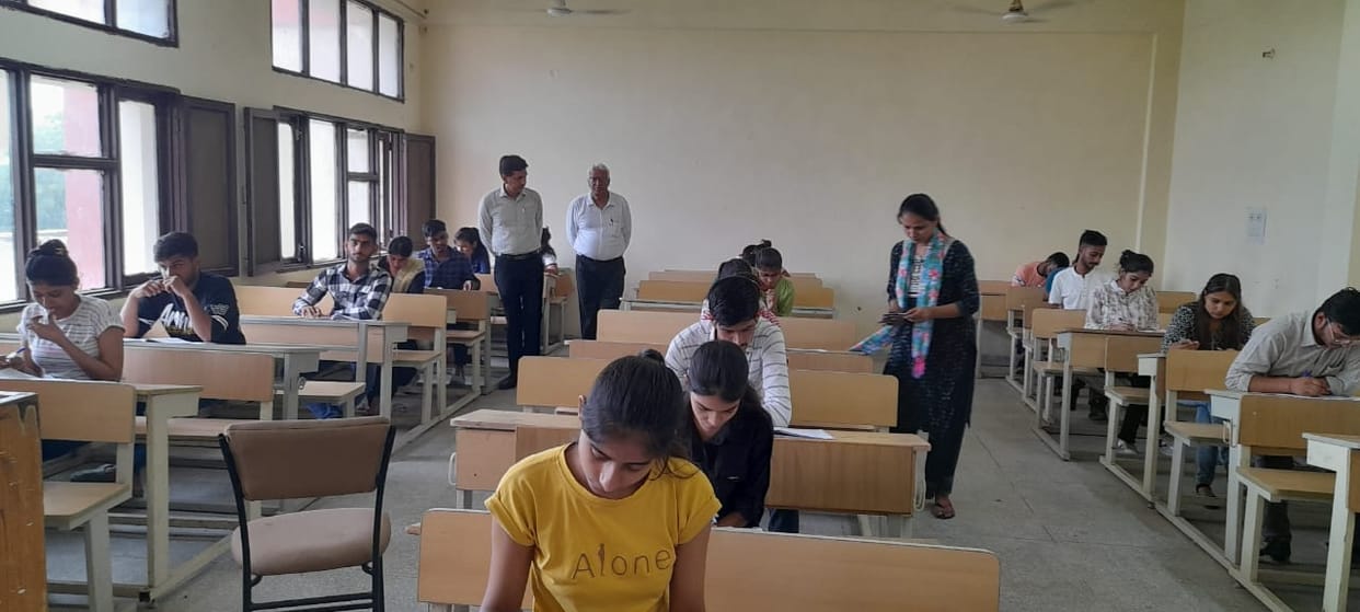 Entrance examinations for various courses started in IGU