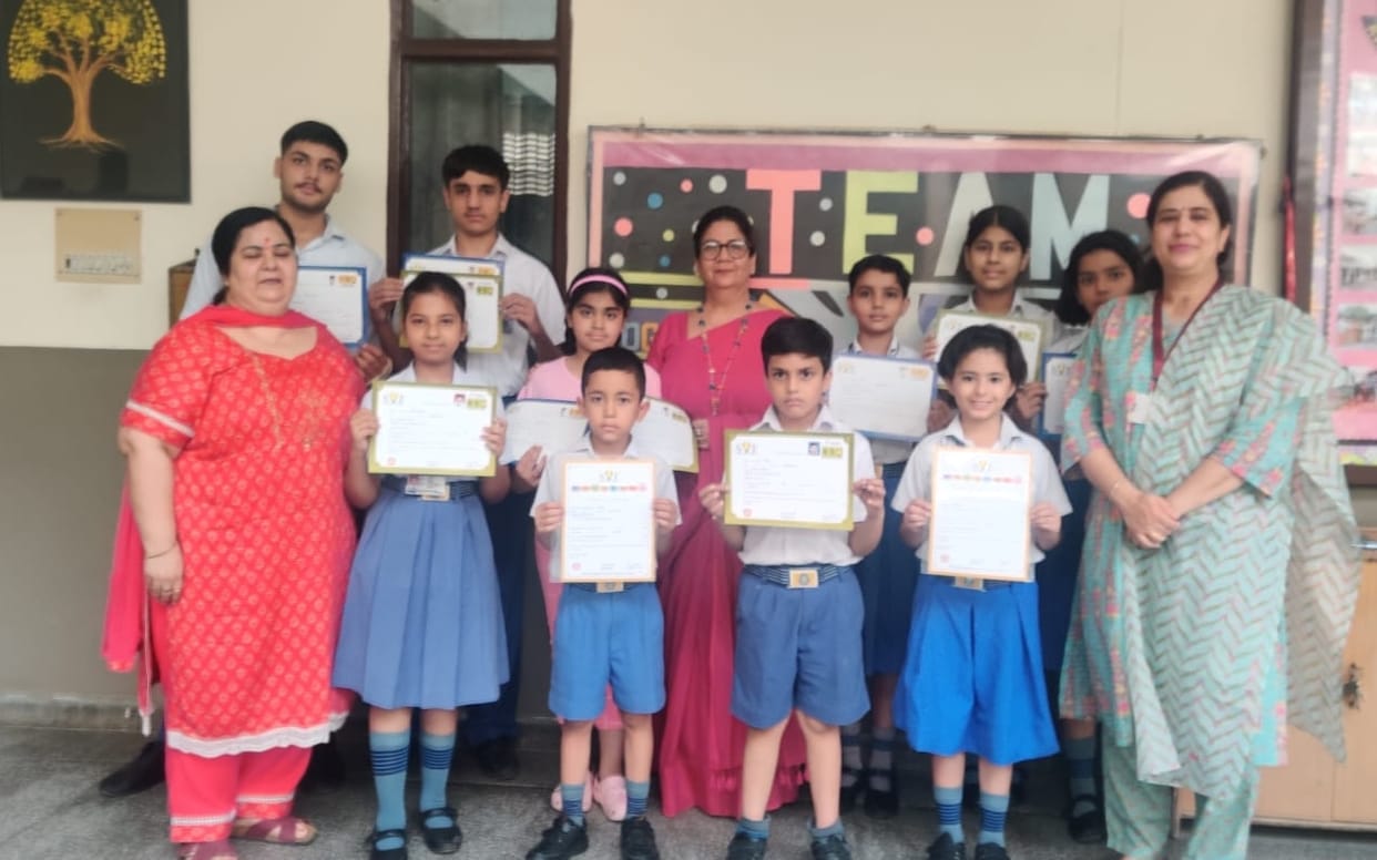 Students showed talent in Science and Mathematics Olympiad
