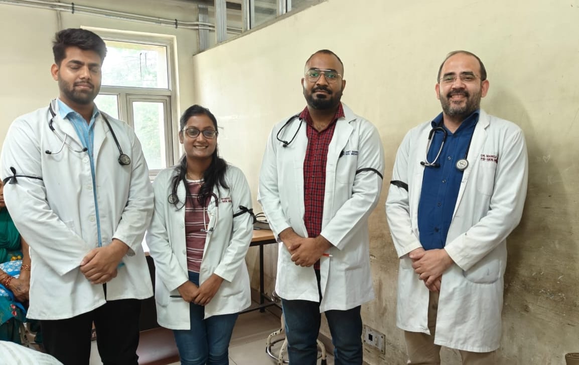 PGI doctors worked wearing black badges