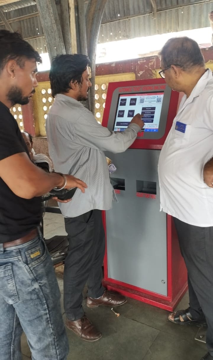 ATVM installed at Khurja and Dankaur stations, will be able to issue tickets themselves