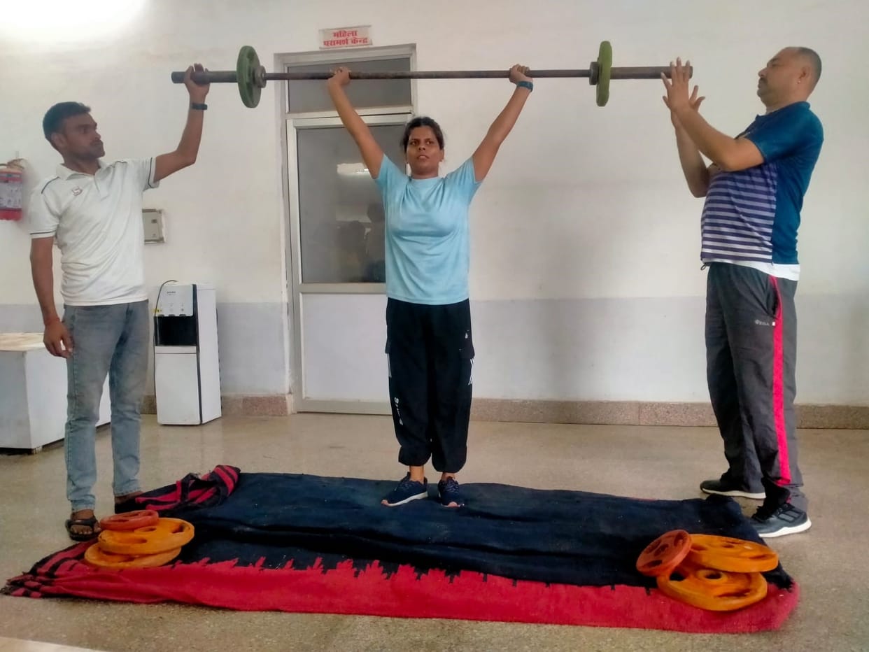 Dominance of women players in power and weight lifting