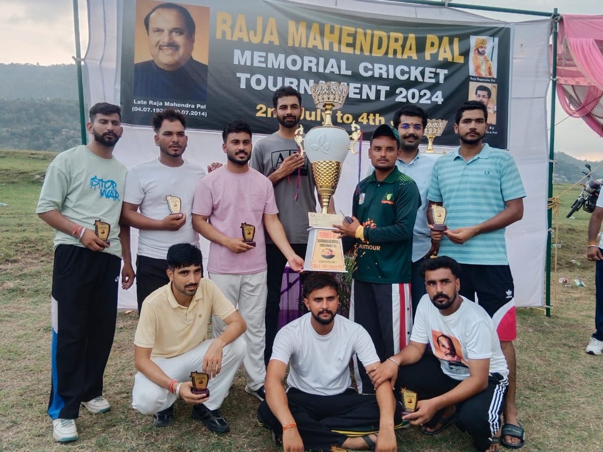 Nainma won Raja Mahindra Pal Cricket Cup tournament