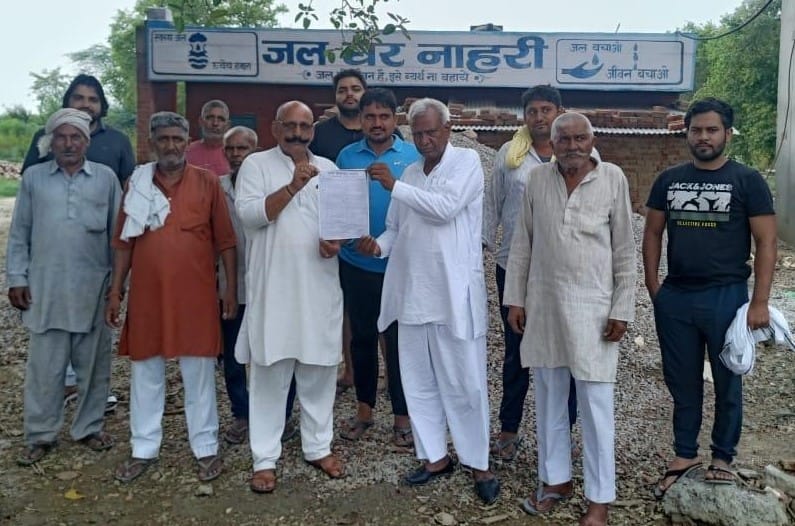 Villagers upset due to non-completion of water house, complain to Chief Minister