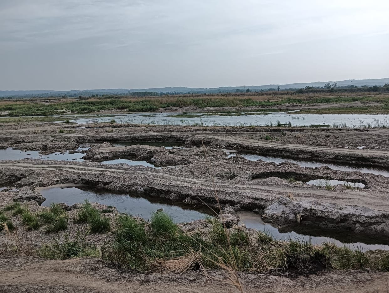 Complaint sent to NGT along with DC-SP regarding illegal mining in Sombhadra river