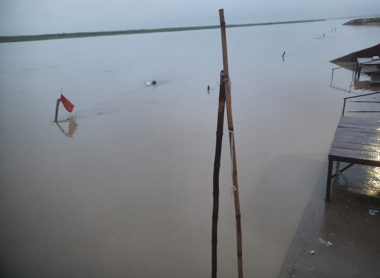 Ganga water reaches Khadar
