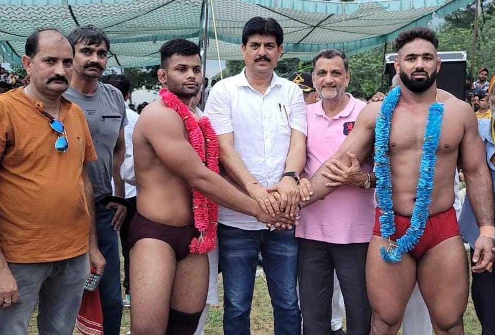 Shiva won the Annual Korga Dangal