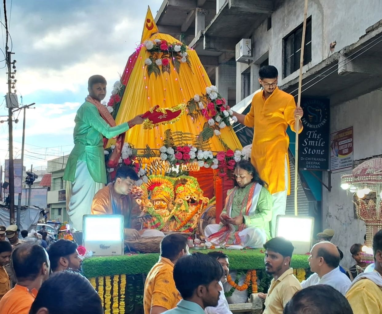 Lord Jagannath's Rath Yatra was taken out with great pomp in the city
