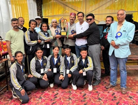Government Girls School Jubbal won zonal level volleyball competition